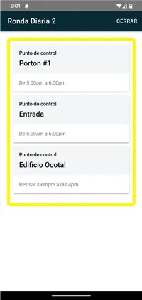 Selección del modo de registro